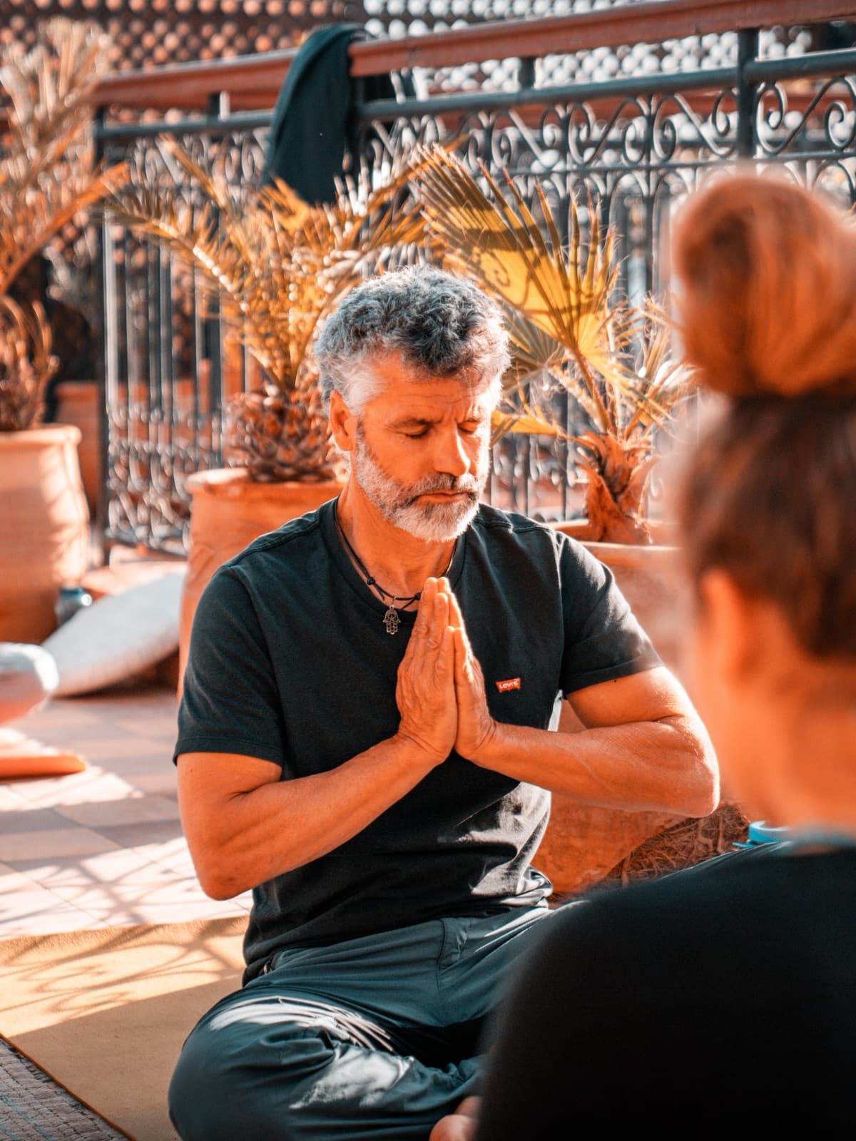 Didier Picamoles en méditation